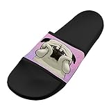 Boston Terrier Acting Cute Women Men Bath Slippers