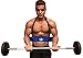 DMoose Arm Blaster for Biceps Triceps Men, Bicep Blaster for Bodybuilding Muscle Strength, Bicep Curl Support Isolator Training Workout Equipment with Adjustable Strap Neoprene Padding