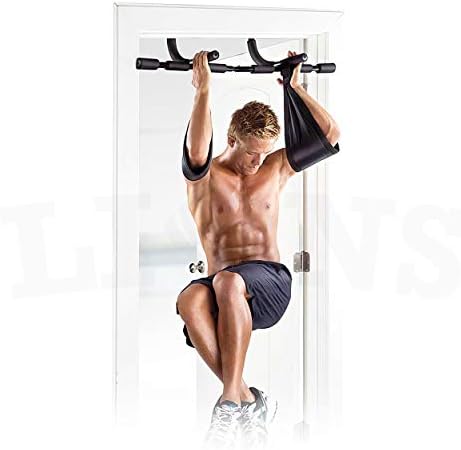 Lions AB Sling Straps Hanging Pull Up Abs Strap Crunch Sling Abdominal Slings Workout Adjustable