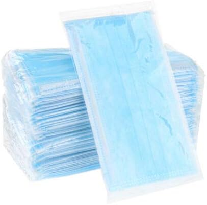 HUAhuako,50Pcs 3 Layer Disposable Solid Color Non Woven Mouth Masks Soft Face CoversGift for Family Friends50Pcs 3 Layer Disposable Solid Color Non Woven Mouth Masks Soft Face Covers