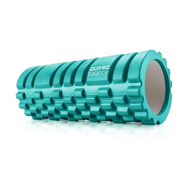 Core Balance Foam Roller for Deep Tissue Muscle Massage, Trigger Point Grid Sports Massager, Fitness Gym Physio
