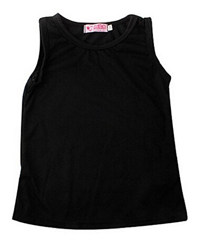 Jastore Girls Baby Sets 3PCS Sleeveless Shirt/Tops + Floral Pants + Headband Vogue Clothes (3-4 Years)
