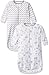 Spasilk Baby Unisex 2 Pack 100 Percent Cotton Sleep Bag, Grey Celestial, One Size