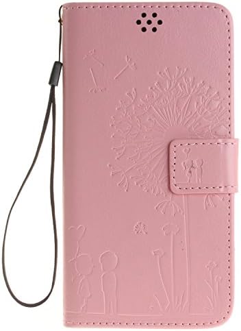 Lenvov A7010 Case Cover, Solid Color PU Leather Case Dandelion Lover Embossing Case Wallet Stand Case for Lenvov A7010 ( Color : 1 , Size : A7010 )