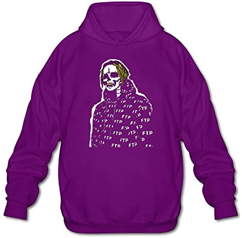 Mens Undead scrim $UICIDEBOY$ T Shirt Sweatshirt Quick-Drying Sports Activities Hoodie Sweater Purple XL