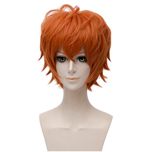 Flovex short straight anime cosplay wigs natural sexy c…