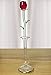 Crystal Red Rose with Bud Vase - I Love You - Sweetheart, Wife, Girlfriend - Birthday, Mother's Day, Christmas, Anniversary Special Occasion Gift - 8