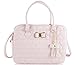 Betsey Johnson Triple Compartments Tote Bag - Blush
