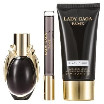 lady gaga black fluid gift set