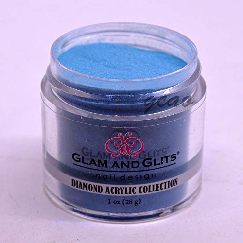 Glam Glits Acrylic Powder 1 oz Deep Blue DAC84