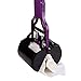 CozyCabin Dog Pooper Scooper Pickup Tool Dog Waste Scoop Sanitary Shovel - Great in Grass, gravel, Snow, Dirt, Cement (Purple)