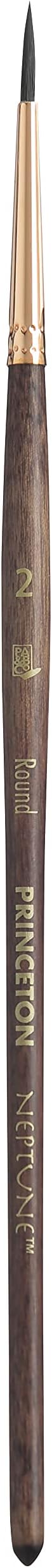 Princeton Artist Brush Neptune Series 4750 Round Synthetic Squirrel Brush Size 2