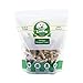 Chicken Wrapped Rawhide Dog Treats for Toy Dogs Under 25 lbs. – 80ct. Rawhide Chew Sticks – Limited Ingredient Long Lasting Chews Made in The USA with Natural Chicken and Beef Hide Twists