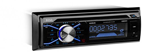 BOSS AUDIO 506UA Single-DIN CD/MP3 Player Receiver, Wireless Remote