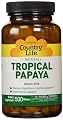 Country Life Papaya Chewable , Multipack Pack of 1000 Tablet
