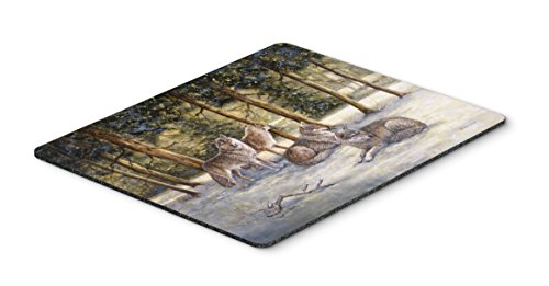 Caroline's Treasures BDBA0371MP Wolves by Daphne Baxter Mouse Pad, Hot Pad or T…