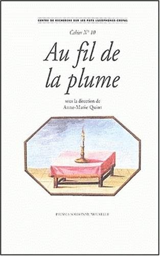 Au fil de la plume