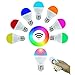 Wireless LED Bulb Tanbaby Bulb 6W Multicolored Changing Lights Dimmable with 4-Zone Bluetooth Remote Controller