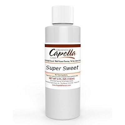 Capella Flavor Drops Super Sweet Concentrated Liquid Sucralose Sweetener 4oz