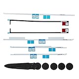 Replacement LED LCD Panel Adhesive Tape/Strips + Opening Wheel Tools for iMac A1418 21.5