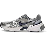 Nike V2K Run Shoes (HJ4497-002, Wolf Grey/Cool Grey/White/Midnight Navy) Size 8.5