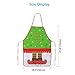Christmas Apron,KAKOO Pixie Style Adult Kitchen Apron for Christmas Party Chef Cooking Restaurant House Cleaning Gardening Home