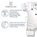 CribCulture 2-Pack Sleepsuit 2-Pack with Adjustable Ventilation for Infants 3-7 Months or 12-21 lbs for Transitioning Your Infant from Swaddling - Soft Sleep Suit Allows Baby to Move