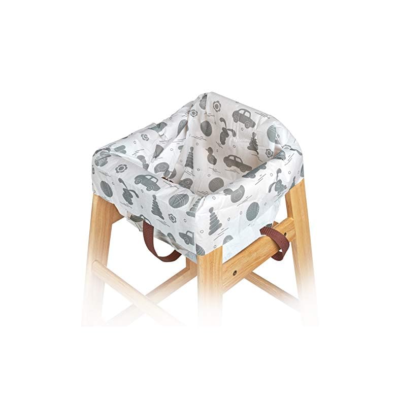 Disposable High Chair Covers for Restaurant and Home 10 Pack for Baby Kids Toddlers to Protect Against Germs and Messy…