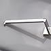 TURS SUS 304 Stainless Steel Square Bathroom Lavatory Towel Ring Hand Towel Holder Wall Mount Polished