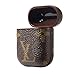 Portable & Protective Apple Airpods Cover Case with Hook Grips,Leather Cases Fit for AirPods,Wireless Headphone Fashion AirPods Accessories (Brown-1)thumb 3