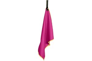 Elite Trail Magic Backpacking Ultralight Quick Dry Microfiber Soft Fast Drying Hand and Face Towel Wash Cloth Camping Yoga Hiking Active Lifestyle Small (Magenta, Small)