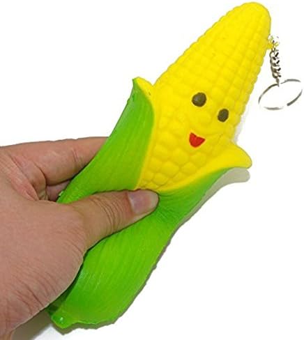 Jumbo Slow Rising Squishy Corn Stress Relief Toy Hand Pillow Toy Kawaii Squishy Charms