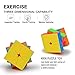 Square 1 Speed Cube Stickerless SQ1 Magic Cube Brain Teaser Puzzles Toys, Gift for Kids
