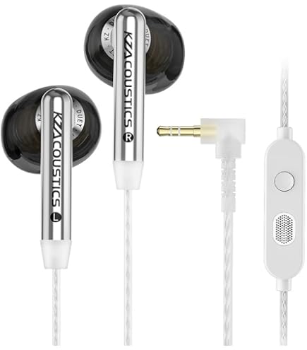 Amazon.com: KZ Duet IEM Gaming Earbuds, Dual Drivers Hi-Fi in Ear