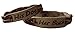 Buck and Doe Leather Couples Bracelets In Brown Leather