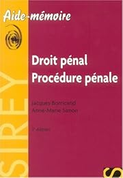 Droit pénal, procédure pénale