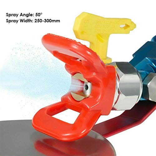 Chezaa Universal Spray Guide Accessory Tool Paint Sprayer 7/8 Inch Portable Paint Device for Painting Projects, Wightweight, Easy Spraying and Cleaning, Perfect for Beginner (A)
