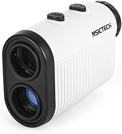 NSICTECH Golf Rangefinder, 550M Rangefinder Binocular Laser Distance Meter Hunting Golf Range finder Magnification 6X Waterproof 1m Distance/10-300 km/h Speed/-60-60° Angle