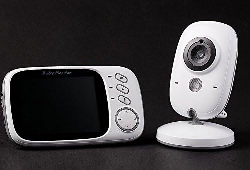 BW New 3.2 inch Wireless Digital Baby Monitor Camera Audio Video Security Baby Monitor with Night Vision, 2 Way Talk - Image 4