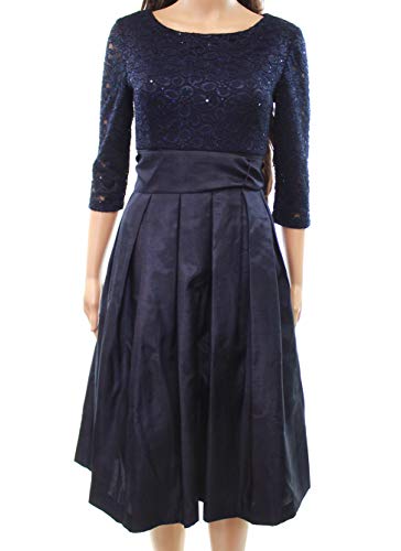 eliza j navy blue dress