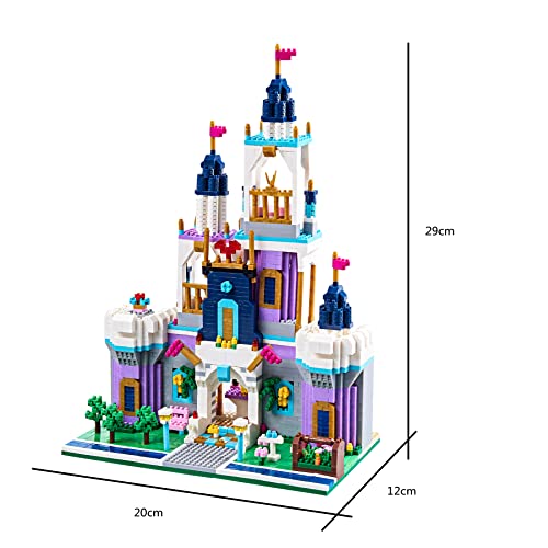 Kadablk Micro Block World Architecture Amusement Park Big Dream Castle