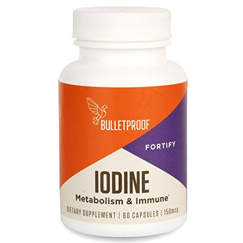 Bulletproof iodine capsules, supports a healthy metabol…