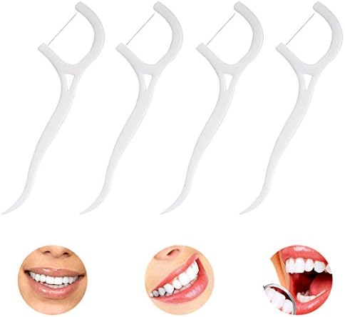 240 Counts Floss Picks Dental Premium Floss Teeth Cleaning with 8 Packs for Kid Adult Teeth Cleaning