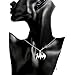 Godyce Stainless Steel Necklace Hero's Medal Jewelry Gifts for Women Men Boy (M)