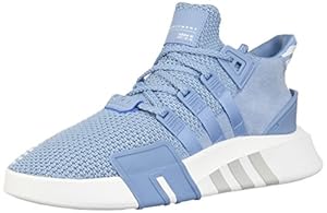 Image of adidas Originals Women's EQT Basketball ADV Shoes (10.5, ASH Blue/ASH Blue/Cloud White)
