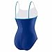 Speedo Women's Ultraback Racerback Athletic Training One Piece Swimsuit, 8 - Atlantic Blue