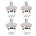 Wall Mounted Bottle Opener Stainless, Industrial Alloy with Screws by iPihsius- Set of 4 primary