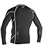 O'Neill Wetsuits Basic Skins Long Sleeve Crew, Black, Large