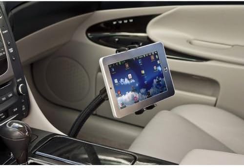 High Grade Seat Bolt Car Mount for Dell Venue 7 / Venue 8 Adjustable Cradle Vehicle Handsfree Holder (for use with skin, bumper or hard case protector)