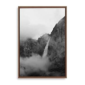 Framed Waterfall Home Artwork for Living Room Bedroom